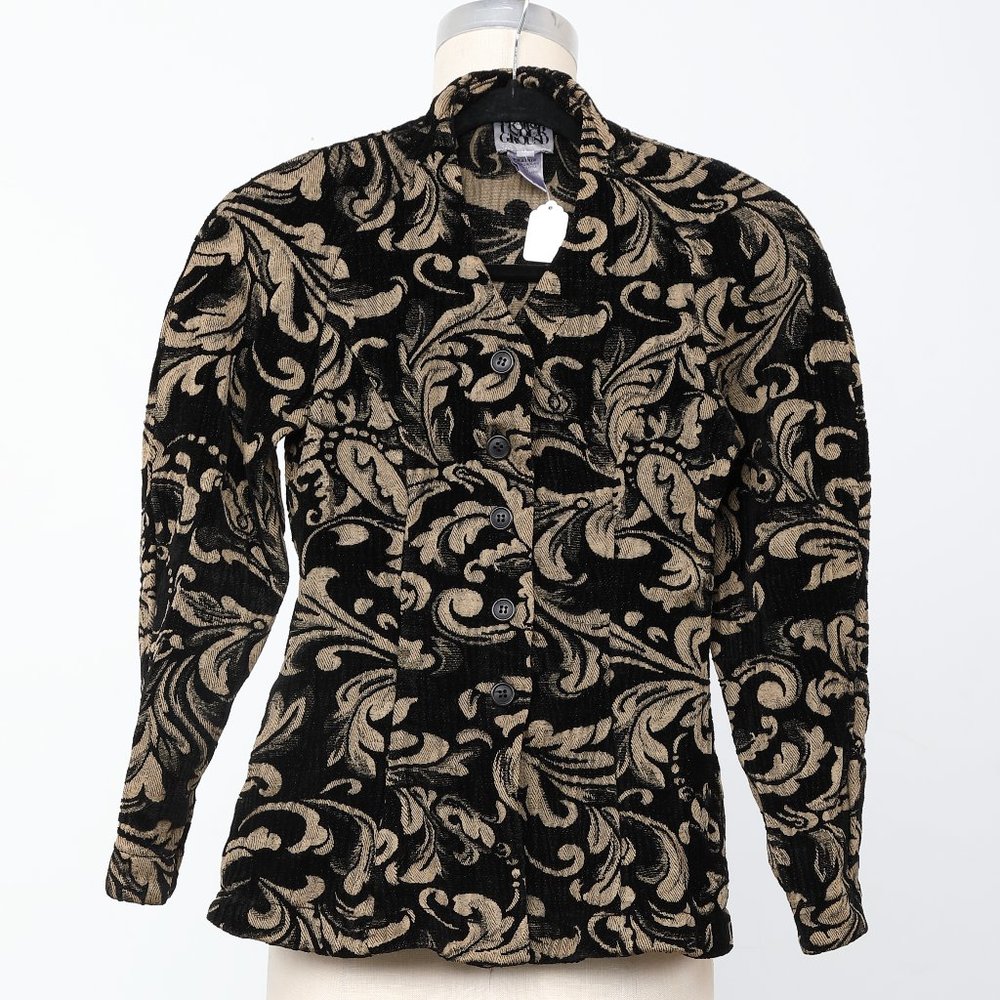 Brocade Fontaine in Golg/Black